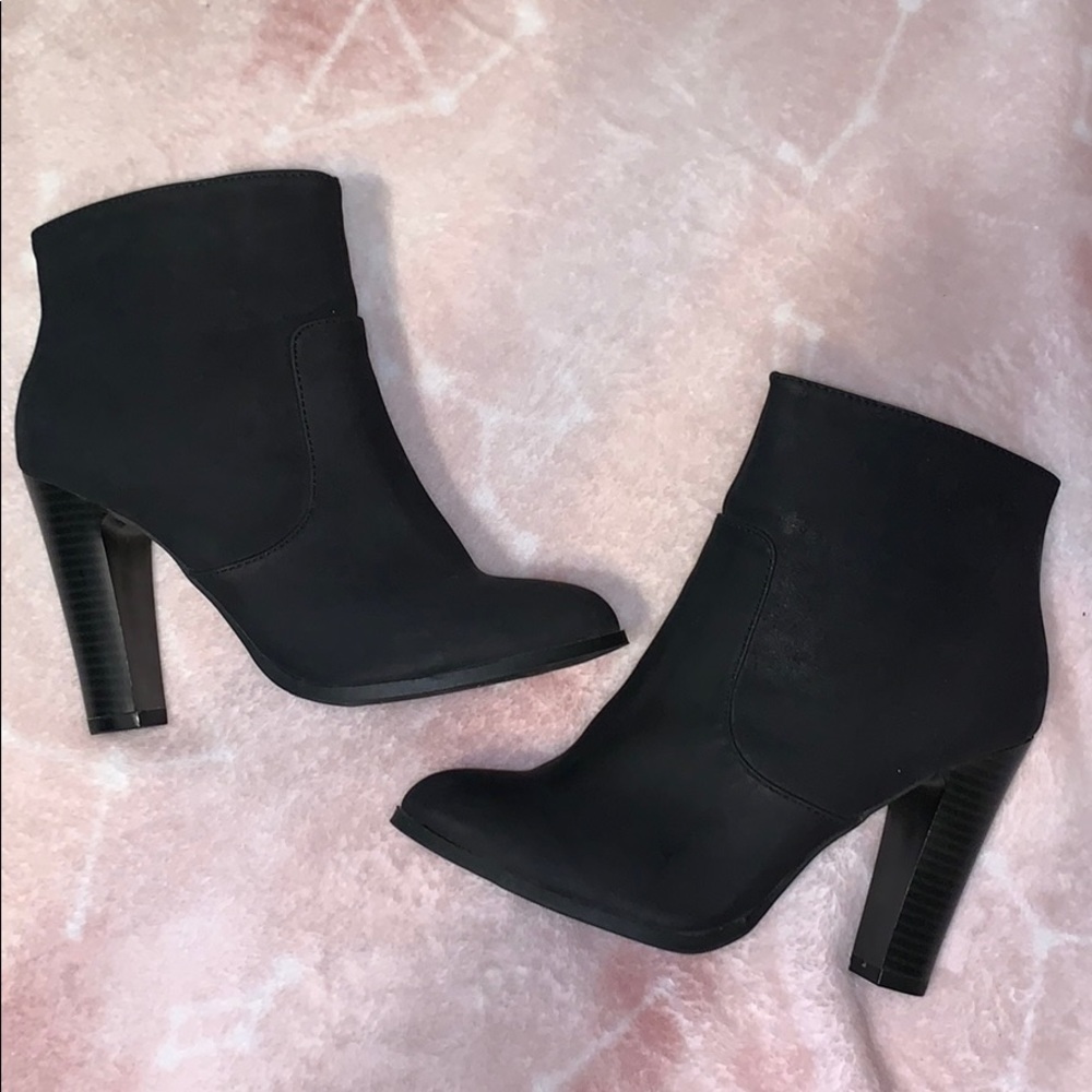 Black booties